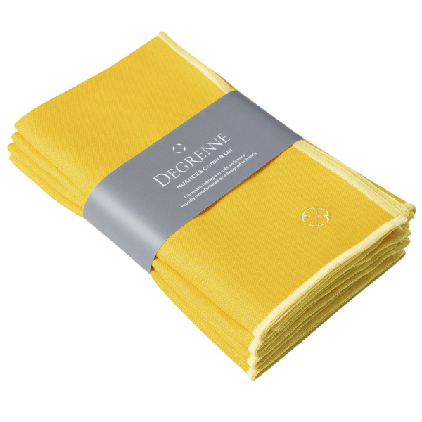 241511_nuances-coton-_-lin_sunflower-yellow_set_of_4_napkins_4x50x40cm_v3-copie